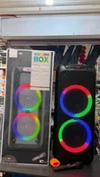 Duo Speaker Super Bass Portable Speaker with 2 Speakers - 4