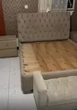 Comfortable 5x6 Bed with Side Drawers and Bench - 1