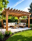 Africana Natural Wood Pergolas from UGX 8,500,000 - 4