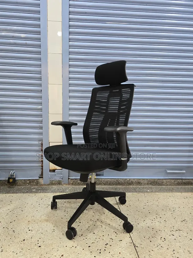 Adjustable Lumbar Support Office Chair - Brand New - 1