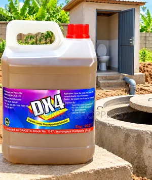 Pit Latrine and Septic Waste Decomposing Chemical DX4 5ltr