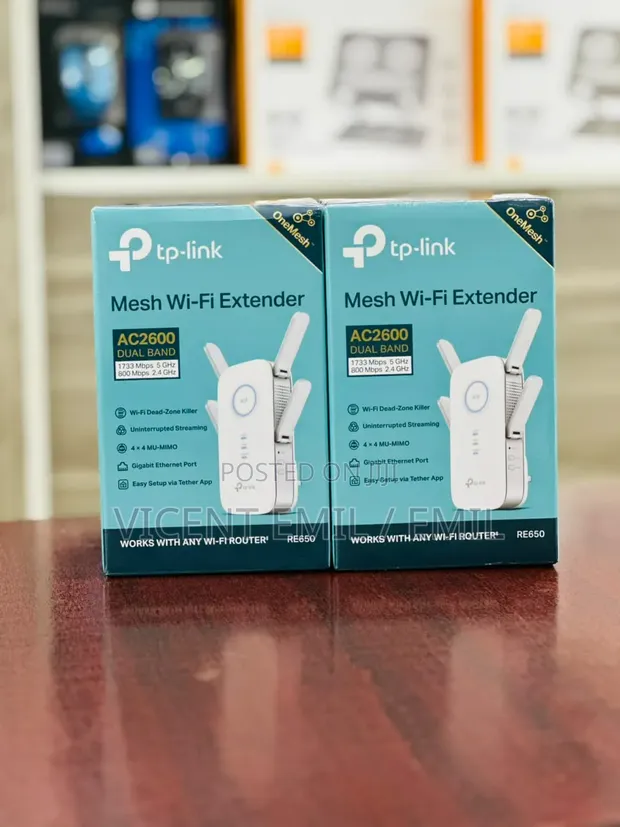 TP-Link RE650 AC2600 Mesh Wi-Fi Extender - 1