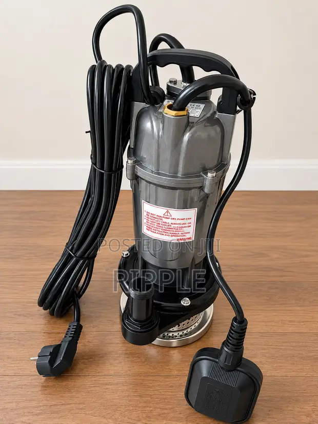 370W AC Submersible Water Pump - 18m Head | 6,600L/H - 1