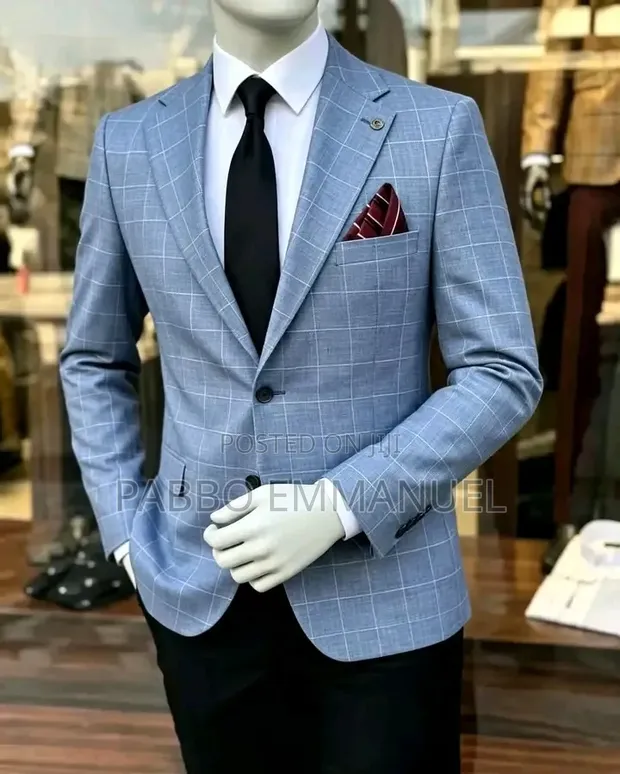 High Quality Louis Vuitton Checked Blazers - 1