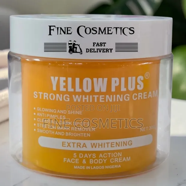 Yellow Plus Extra Whitening L Cream 5 Days Super Action Toning Lotion - 1