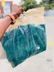 Elegant Army Green Double Breasted Blazers - 2