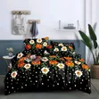Floral Print Duvet Cover Sets - American Cotton - 1