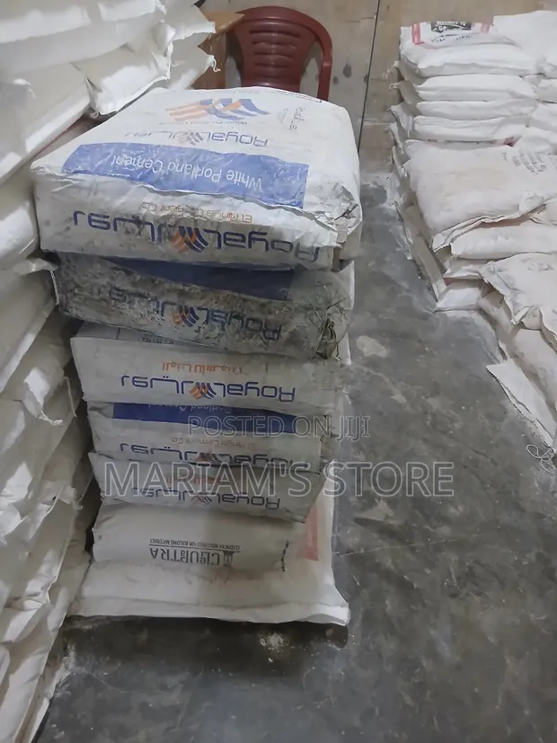 Royal White Portland Cement Bags - 1