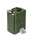 30L Heavy-Duty Metal Fuel Jerry Can with Flexible Sprout - 1