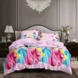 Leaf Printed 3-in-1 Duvet Set - Queen Size - 3