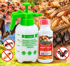 Chorpy 480 EC Termite & Pest Killer (1L) with Free Spray Bottle