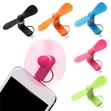 Portable Mini USB Rechargeable Handheld Fan for Mobile Phones - 2