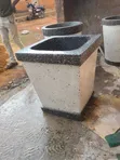 Polished Terrazzo Pots - 2