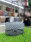 Shoulder Bag - Multicolor Leather - 1