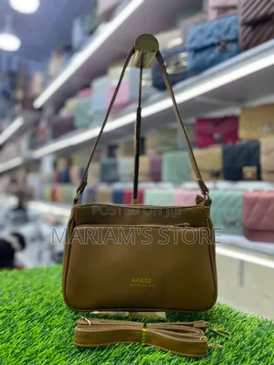 Bailee Shoulder Bag - Gold-Tone Brand Logo