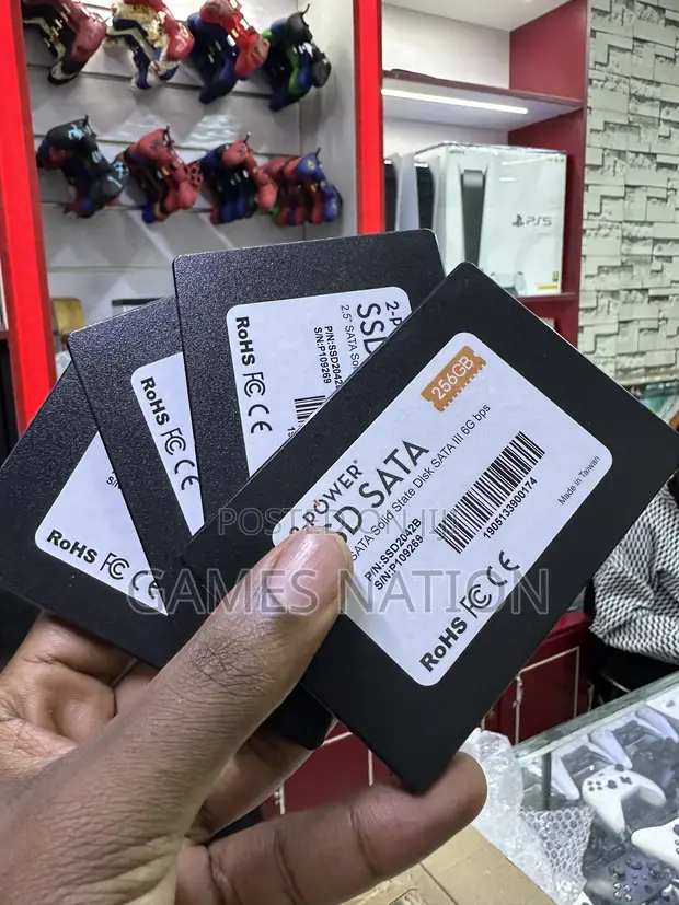 256GB SATA SSD Hard Drive - 1
