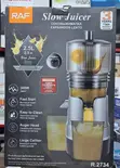 RAF Slow Juicer (Model R.2734) - 1