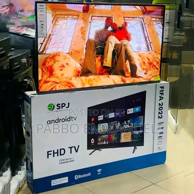 SPJ 55" 4K Android Smart TV - 1
