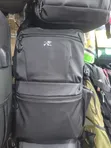 Black Multi-Compartment Travel Laptop Backpack - 1