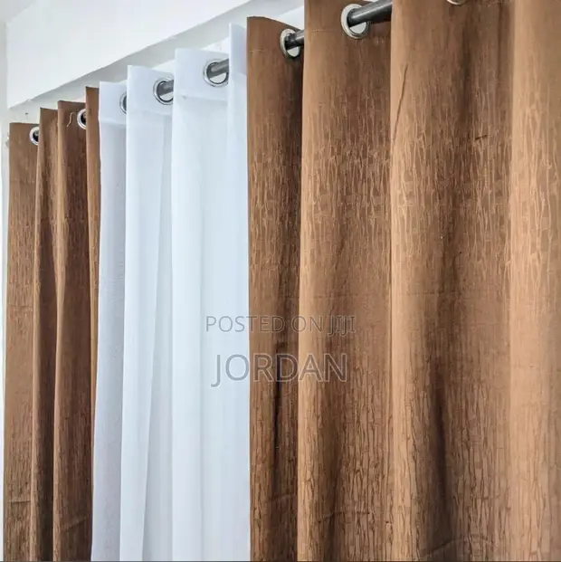 Curtain with Net (2 Pieces) - 1
