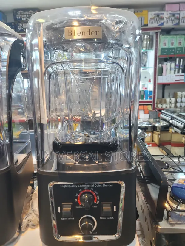 High-Capacity Commercial Soundproof Blender (Model 8002-Style) - 1