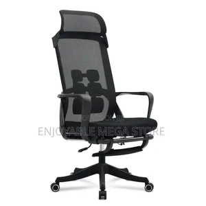 High Back Office Chair with Orthopedic Back Support