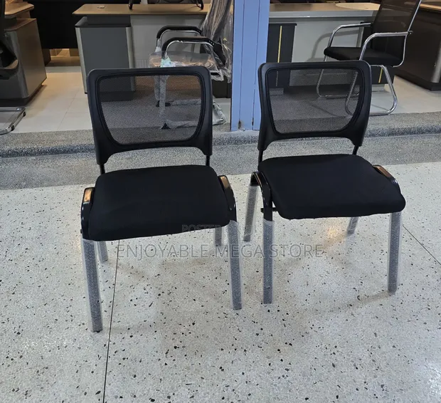 Stackable Mesh Back Office Chairs (Brand New) - 1