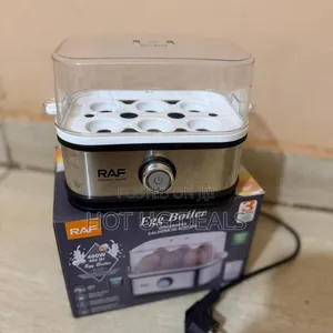 RAF Electric Egg Boiler 400W - Automatic 6-Egg Cooker