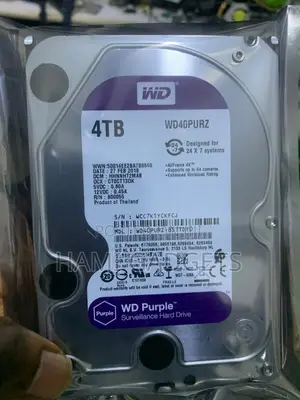 4TB WD Purple Surveillance HDD