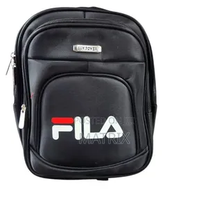 Leather School Backpack Bag