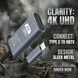 Type-C to HDTV (HDMI) Adapter Cable - 4K 30Hz - 2