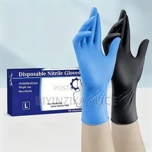 Nitrile Disposable Examination Gloves