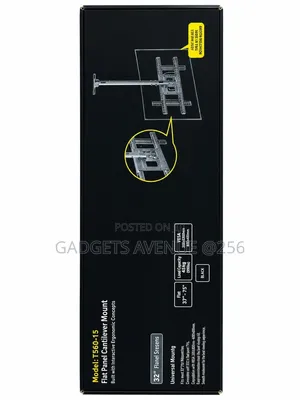 Adjustable Cantilever Ceiling Mount for Flat-Screen TVs