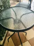 Round Outdoor Bistro Table - 2