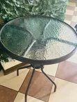 Round Outdoor Bistro Table - 3