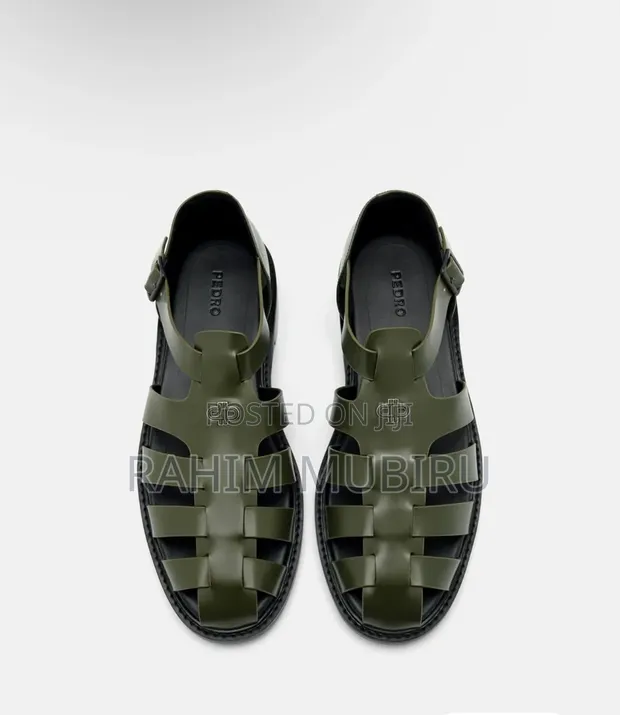 Original Brand New Men's Pedro Leather Sandals - 1
