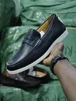 Men's Brand New Dior Leather Loafers - 2