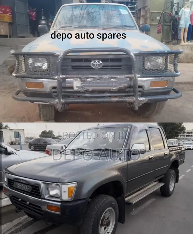 Customized Metallic Guards for Toyota Hilux - 1