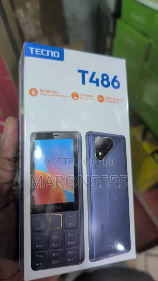 New Tecno T485 Black - 1