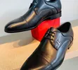 Original Louis Vuitton Classic Leather Men's Shoes - 2