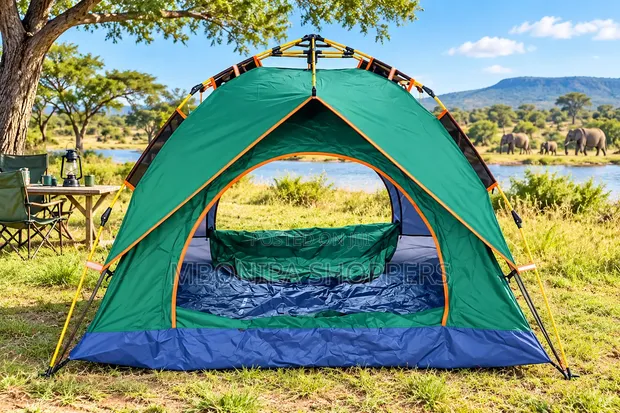 4-Person Automatic Camping Tent - 1