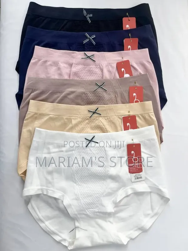 6pcs Women's Seamless Cotton Knickers - 1
