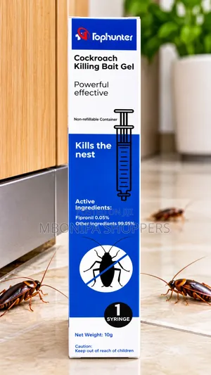Tophunter Cockroach Killing Bait Gel - 10g Syringe