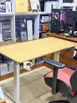 Electric Adjustable Desk 120x60cm Brown - 3