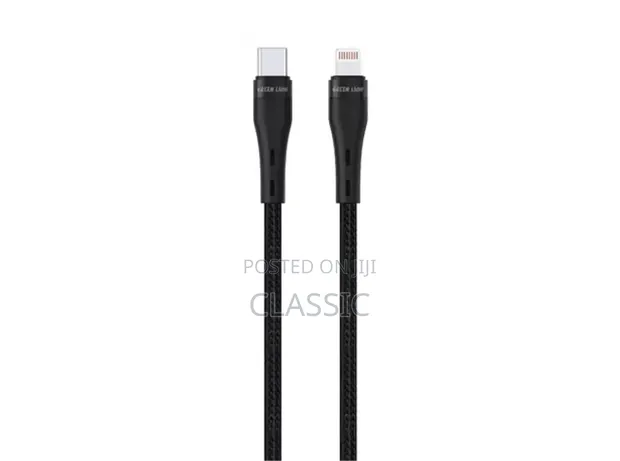 Green Lion USB-C to Lightning Braided Cable 20W 5m - 1