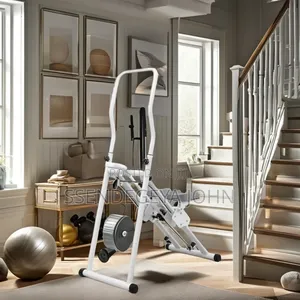 Foldable Vertical Stair Stepper and Climber Machine