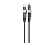 Green Lion 4-in-1 Silicone Cable 1.2m 240W with Digital Display - 1