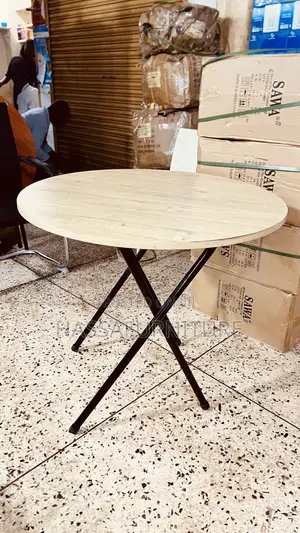 Foldable Round Table - 80cm Diameter