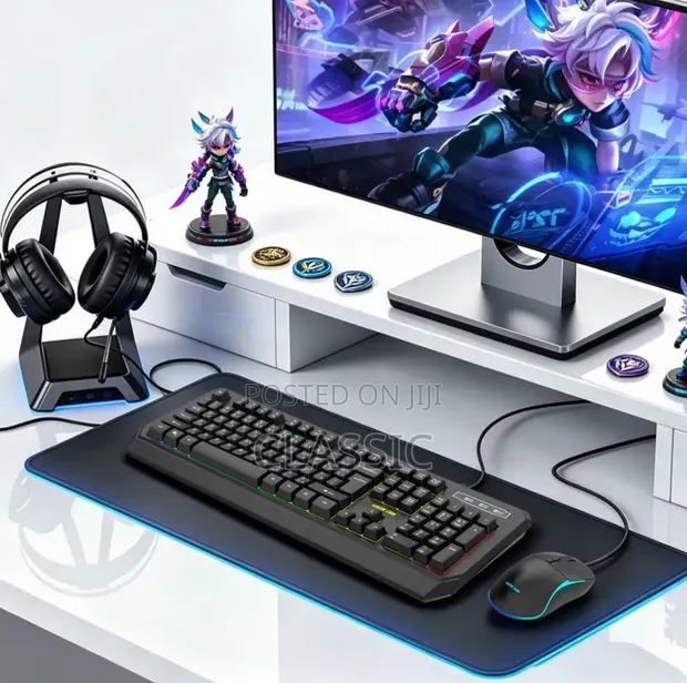 Green Lion KM-65 Wired Gaming Keyboard and Mouse Combo - 1