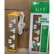 G&T 4-Way Extension Cable with USB, 3m - 1